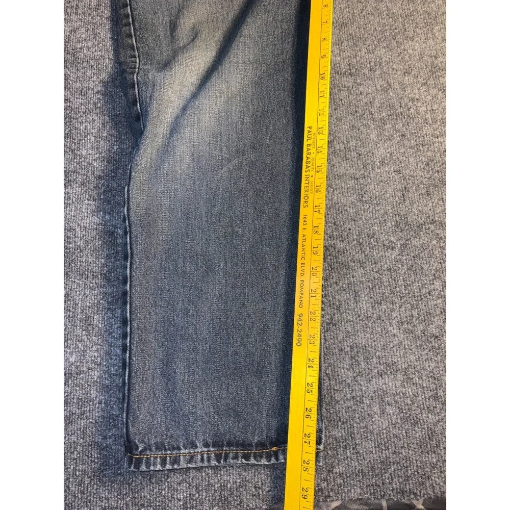 Levi's Jeans Men's‎ 38x29 Blue Denim Faded Medium Wash Relaxed Fit Straight Leg